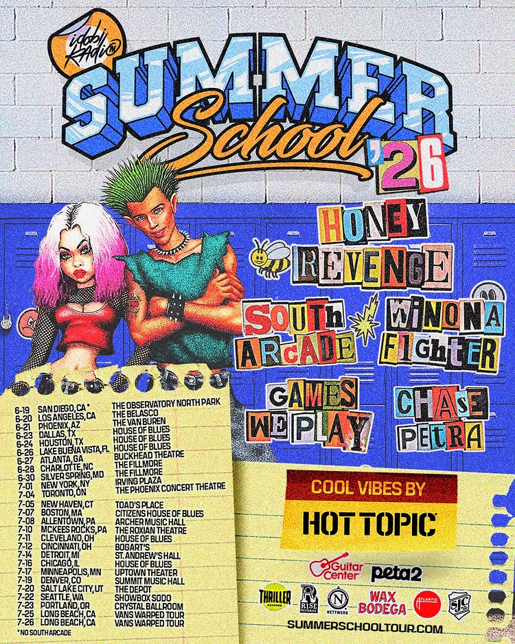 Games We Play idobi Radio Summer School tour Poster 2026